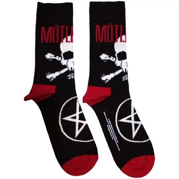 Motley Crue - Skull &amp; Crossbones - Unisex Bokazokni - MOTSCK06MB