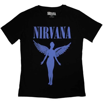 Nirvana - Angelic Blue Mono - Női Póló - NIRVTS82LB