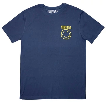 Nirvana - Mini Happy Face - Unisex Póló - NIRVTS87MD