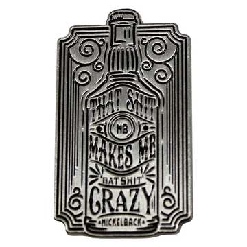 Nickelback - Bat Shit - Kitűző Szett - NKBPIN03