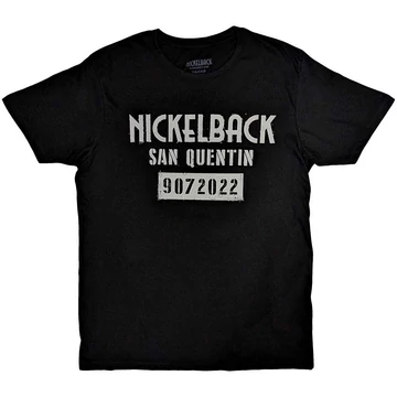 Nickelback - San Quentin - Unisex Póló - NKBTS01MB
