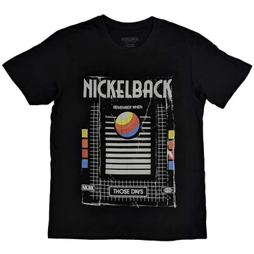 Nickelback - Those Days VHS - Unisex Póló - NKBTS06MB