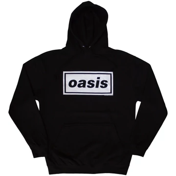 Oasis - Decca Logo - Unisex Kapucnis Pulóver - OASHD01MB