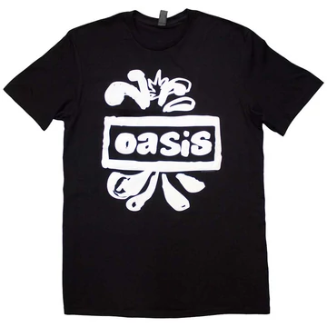Oasis - Logo Splat - Unisex Póló - OASTS11MB