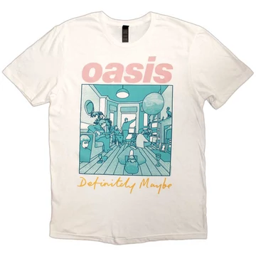 Oasis - Definitely Maybe Illustration Colour - Unisex Póló - OASTS27MW