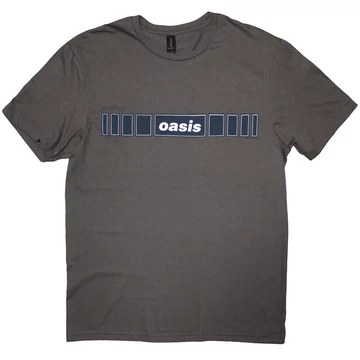 Oasis - Horizontal Bars Logo - Unisex Póló - OASTS37MC