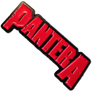 Pantera - Red Logo - Kitűző Szett - PANTPIN12