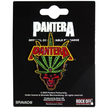 Pantera - Leaf Skull - Kitűző Szett - PANTPIN14