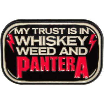 Pantera - Whiskey - Kitűző Szett - PANTPIN16
