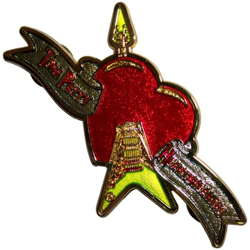 Tom Petty &amp; The Heartbreakers - Flying Heart - Kitűző Szett - PETPIN01