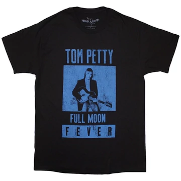 Tom Petty &amp; The Heartbreakers - Full Moon Fever Blue - Unisex Póló - PETTS30MB