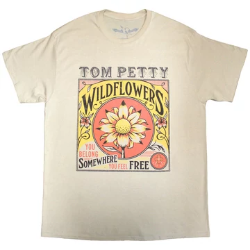 Tom Petty &amp; The Heartbreakers - Wildflowers - Unisex Póló - PETTS33MS
