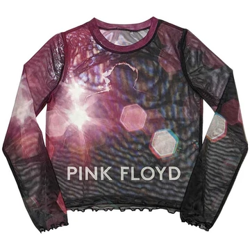 Pink Floyd - Knebworth '90 - Női Hosszú Ujjú Crop Top Póló - PFMCT186LB
