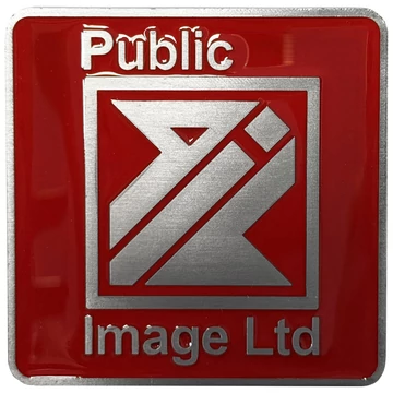 PIL (Public Image Ltd) - New Logo Red - Prémium Hűtőmágnes - PILMAG01