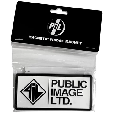 PIL (Public Image Ltd) - New Logo Stacked Text - Prémium Hűtőmágnes - PILMAG03