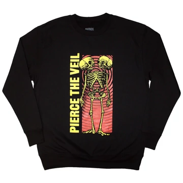 Pierce The Veil - Wavy Skeleton - Unisex Pulóver - PTVSWT01MB
