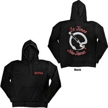 Queens Of The Stone Age - Snake Logo - Unisex Kapucnis Pulóver - QOTSAHD30MB