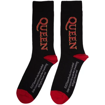 Queen - Red Logo Vertical - Unisex Bokazokni - QUSCK07MB