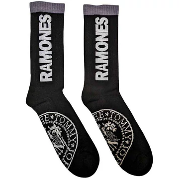 Ramones - Presidential Seal - Unisex Frottír Zokni - RASCK01LB