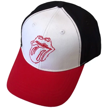 The Rolling Stones - Classic Tongue Outline - Unisex Baseball Sapka - RSCAP16RWB