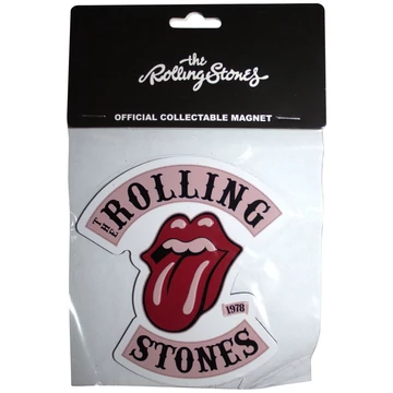 The Rolling Stones - Tour '78 Embossed - Prémium Hűtőmágnes - RSMAG09