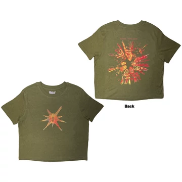 Slipknot - The End, So Far Band Figures - Női Crop Top Póló - SKCT92LGR