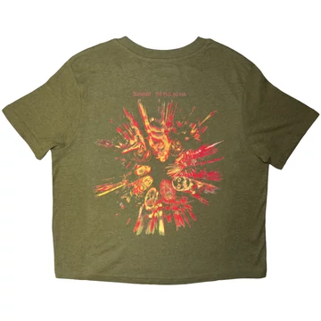 Slipknot - The End, So Far Band Figures - Női Crop Top Póló - SKCT92LGR