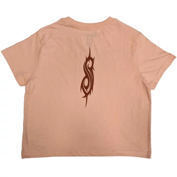 Slipknot - The End, So Far Faces Grid - Női Crop Top Póló - SKCT96LP