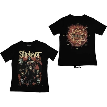 Slipknot - Come Play Dying Back Print - Női Póló - SKTS01LB