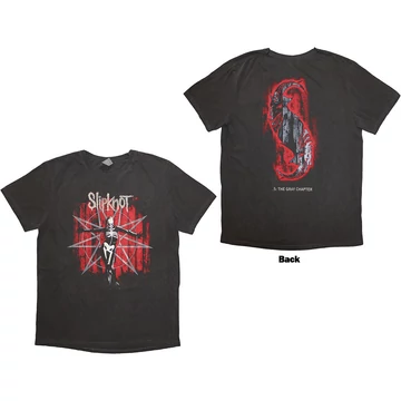 Slipknot - The Gray Chapter Star - Unisex Póló - SKTS12MWA