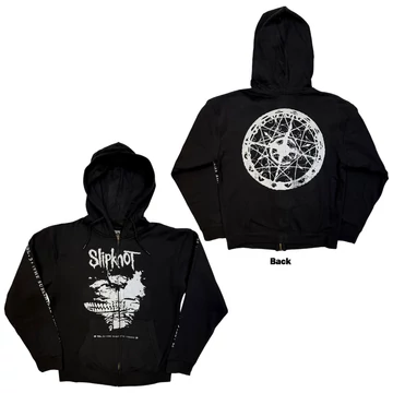 Slipknot - Subliminal Verses - Unisex Cipzáras Kapucnis Pulóver - SKZHD46MB