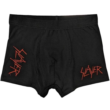 Slayer - Scratchy Logo - Unisex Boxeralsó - SLAYBX23MB