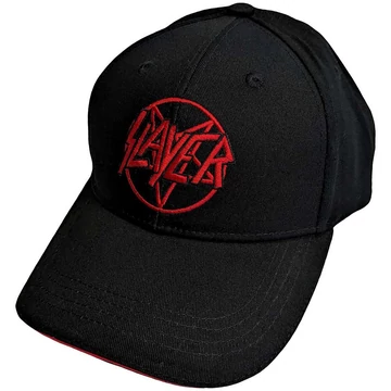 Slayer - Pentagram Logo - Unisex Baseball Sapka - SLAYCAP02B