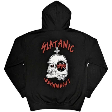 Slayer - Slatanic - Unisex Kapucnis Pulóver - SLAYHOOD86MB