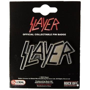 Slayer - Logo - Kitűző Szett - SLAYPIN04