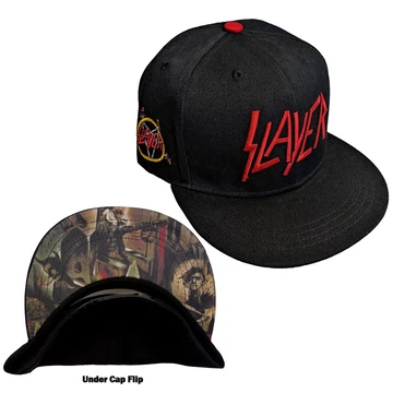 Slayer - Logo - Unisex Snapback Sapka - SLAYSBCAP01B