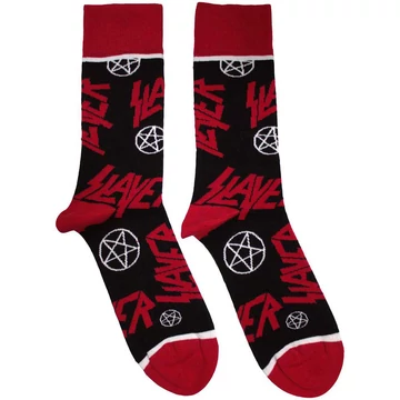 Slayer - Logos and Pentagrams - Unisex Bokazokni - SLAYSCK05LB