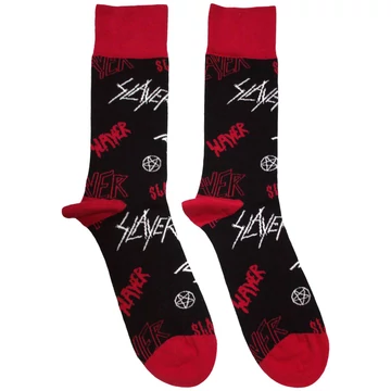 Slayer - Logos Pattern - Unisex Bokazokni - SLAYSCK06MB
