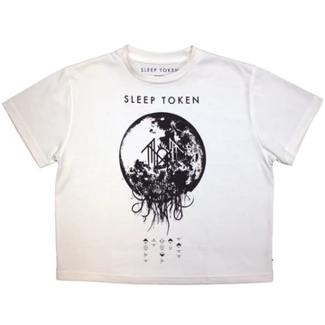 Sleep Token - Take Me Back To Eden - Női Crop Top Póló - SLTKCT01LNAT