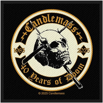 Candlemass - 40 Years Of Doom - Szövött Felvarró - SP3327
