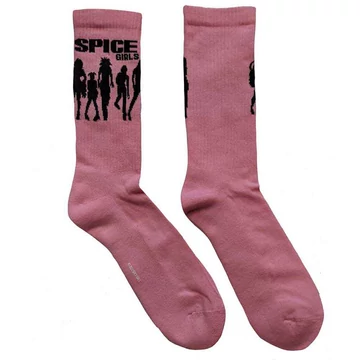 The Spice Girls - Silhouette - Unisex Frottír Zokni - SPICESCK02MP
