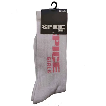 The Spice Girls - Logo - Unisex Frottír Zokni - SPICESCK03MW