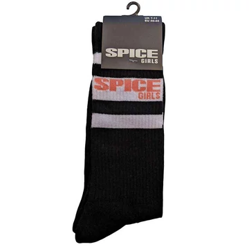 The Spice Girls - Logo &amp; Stripes - Unisex Frottír Zokni - SPICESCK04MB