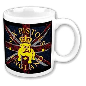 The Sex Pistols - Bulldog &amp; Flag - Dobozos Bögre - SPMUG03