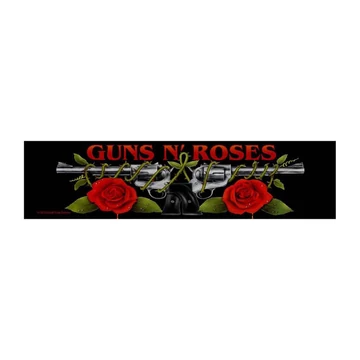 Guns N' Roses - Logo/Roses - Super Strip Felvarró - SSR183