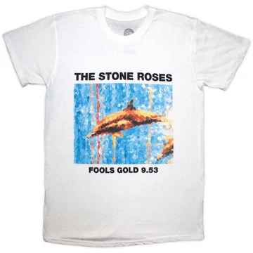 The Stone Roses - Fools Gold - Unisex Póló - STRTS05MW
