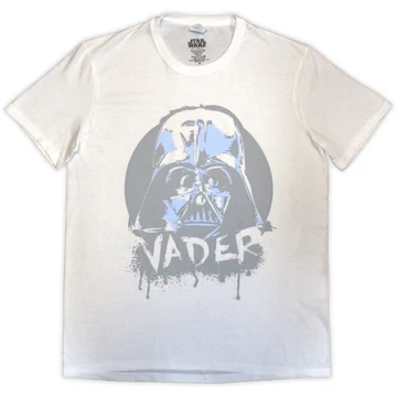 Star Wars - Darth Vader Spray Paint - Unisex Póló - STWATS115MW