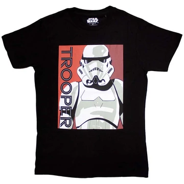 Star Wars - Trooper Card - Unisex Póló - STWATS93MB