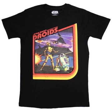 Star Wars - Droids - Unisex Póló - STWATS96MB