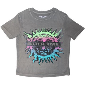 Sublime - Gradient Sun - Női Crop Top Póló - SUBCT13LG